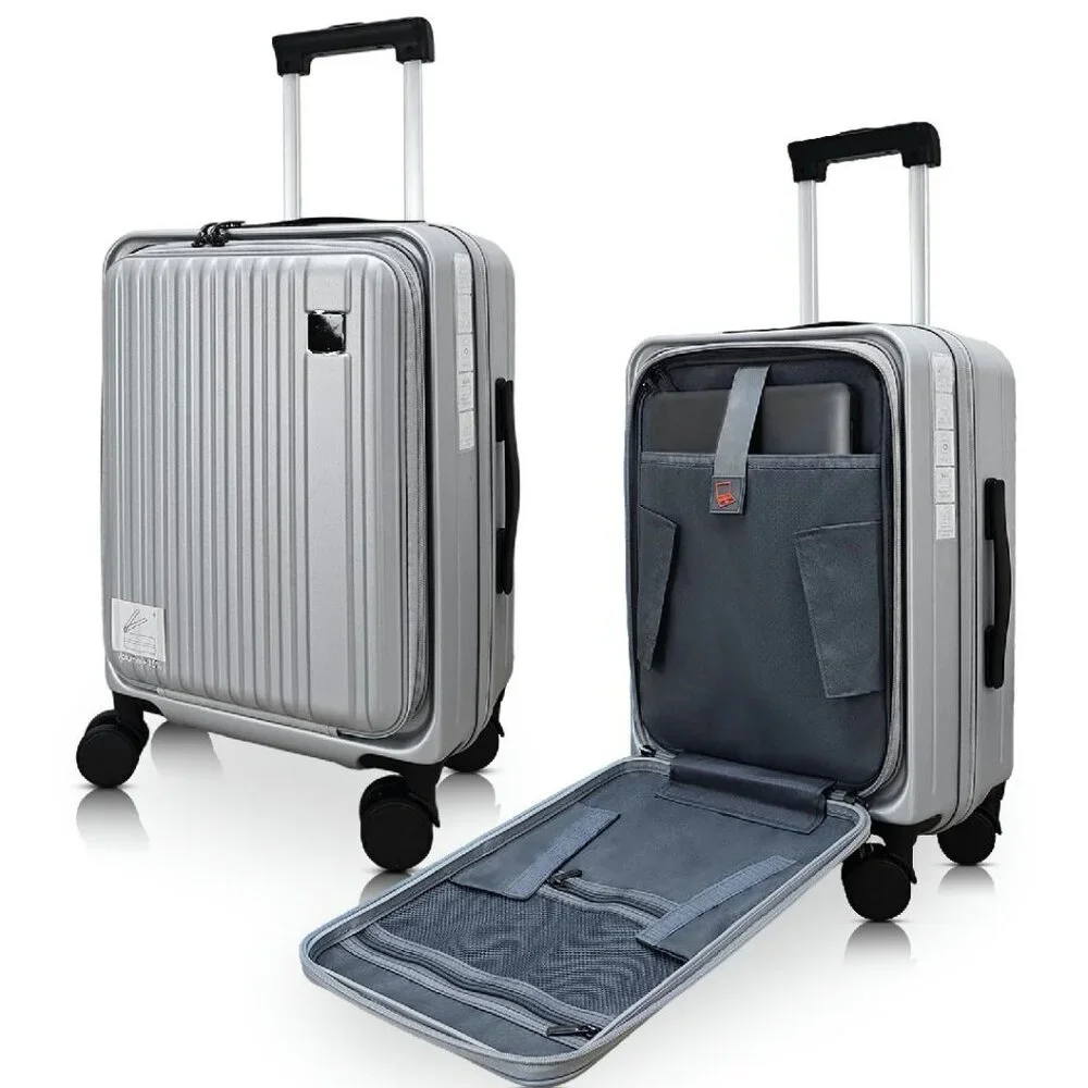 20 Inch Expandable Carry On Luggage with Laptop Compartment & TSA Lock